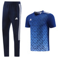 Adidas Short Sleeve Training Jersey Set - AD05- Dark Blue