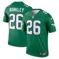 Saquon Barkley Philadelphia Eagles Nike Alternate Legend Jersey - Kelly Green