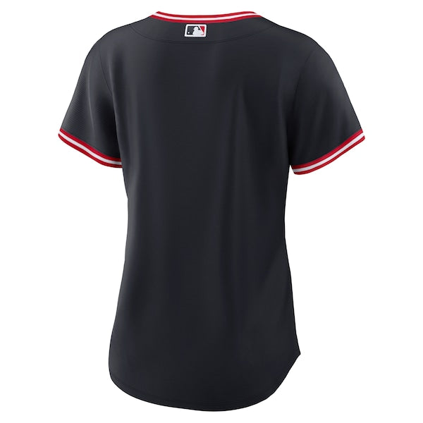 Cleveland Guardians Nike Women's Alternate Replica Jersey - Navy/Red