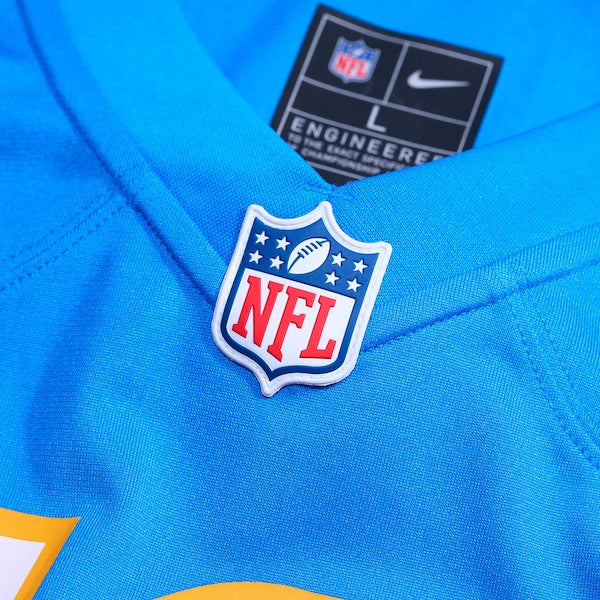 Kristian Fulton Los Angeles Chargers Nike Team Game Jersey -  Powder Blue