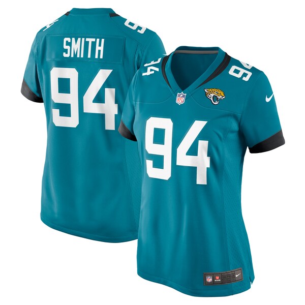 Maason Smith Jacksonville Jaguars Nike Women's  Game Jersey -  Teal