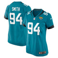 Maason Smith Jacksonville Jaguars Nike Women's  Game Jersey -  Teal