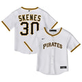 Paul Skenes Pittsburgh Pirates Nike Toddler Home Replica 2.0 Player Jersey - White