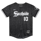 Yoan Moncada Chicago White Sox Nike Preschool City Connect Limited Player Jersey - Black