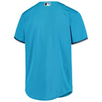 Miami Marlins Nike Youth Alternate Replica Team Jersey - Blue