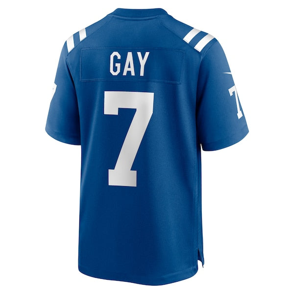 Matt Gay Indianapolis Colts Nike Team Game Jersey - Royal/Blue