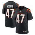 Craig Young Cincinnati Bengals Nike Team Game Jersey -  Black