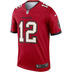 Tom Brady Tampa Bay Buccaneers Nike Legend Jersey - Red/Pewter