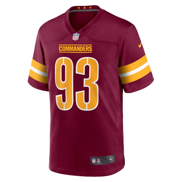 Jonathan Allen Washington Commanders Nike Game Jersey - Burgundy/Black/White