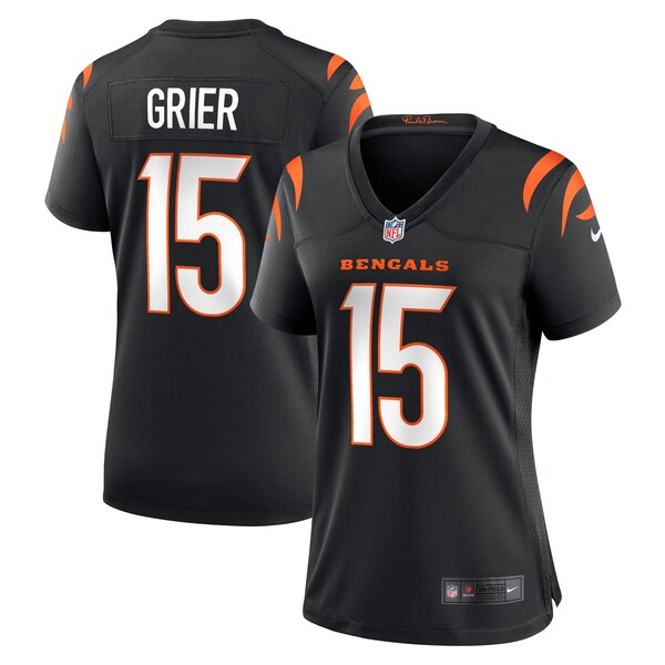 Will Grier Cincinnati Bengals Nike Women's Team Game Jersey -  Black