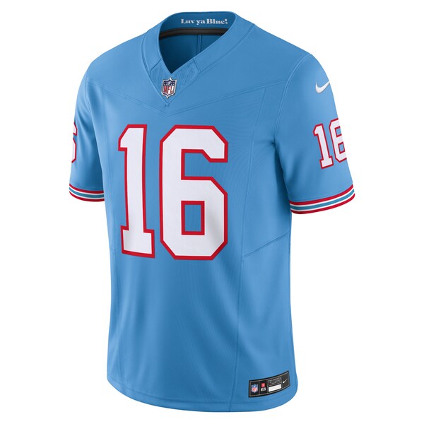 Treylon Burks Tennessee Titans Nike Vapor F.U.S.E. Limited Jersey - Light Blue/Navy