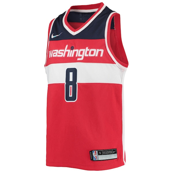Rui Hachimura Washington Wizards Nike Youth 2021/22 Diamond Swingman Jersey - Icon Edition - Red