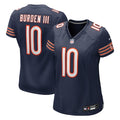 Luther Burden III Chicago Bears Nike Women's Team Game Jersey -  Navy