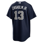 Jazz Chisholm Jr. New York Yankees Nike Alternate, 1st Replica Player Jersey - Navy