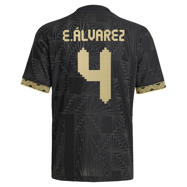 Edson Alvarez Mexico National Team adidas Youth 2025 Third Authentic Player Jersey - Black