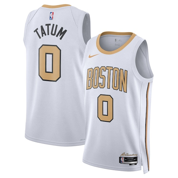 Jayson Tatum Boston Celtics Nike Unisex 2025/26 Swingman Jersey - White - City Edition