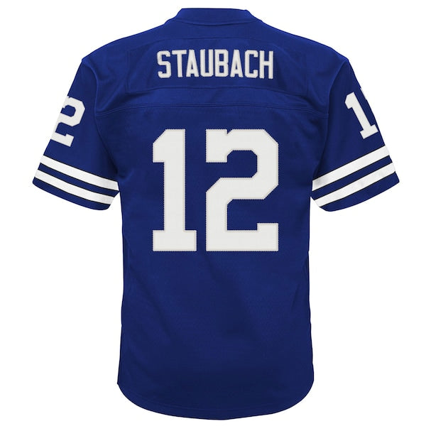 Roger Staubach Dallas Cowboys Youth Retired Player Legacy Jersey - Navy