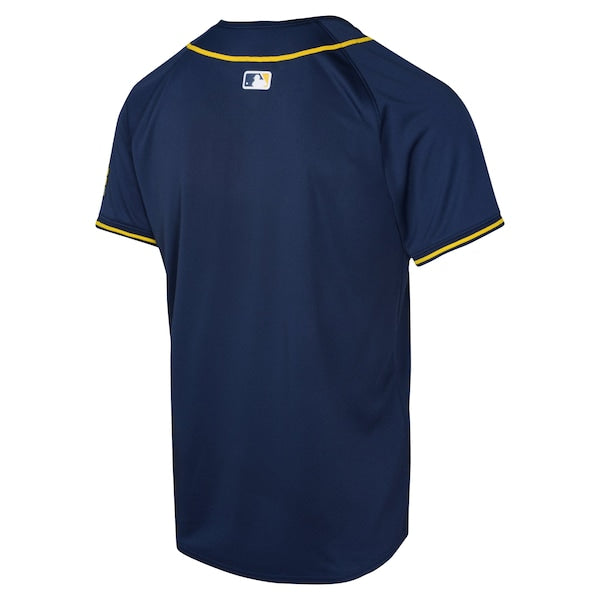 Milwaukee Brewers Nike Youth Alternate Limited Jersey - Navy