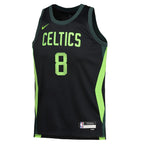 Kristaps Porzingis Boston Celtics Nike Youth 2024/25 Swingman Player Jersey - City Edition - Black