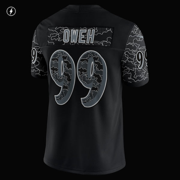 Odafe Oweh Baltimore Ravens Nike RFLCTV Limited Jersey - Black