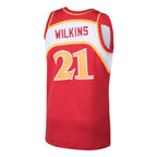 Dominique Wilkins Atlanta Hawks 1986/87 Hardwood Classics Swingman Jersey - Red