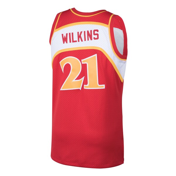 Dominique Wilkins Atlanta Hawks 1986/87 Hardwood Classics Swingman Jersey - Red