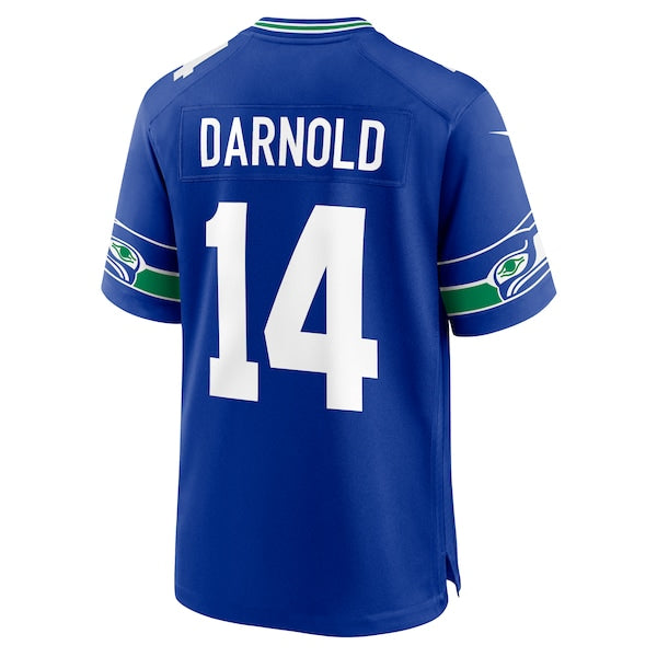 Sam Darnold Seattle Seahawks Nike Alternate 50th Season Game Jersey - Royal