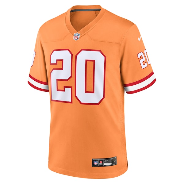 Ronde Barber Tampa Bay Buccaneers Nike Throwback Game Jersey - Orange/Red