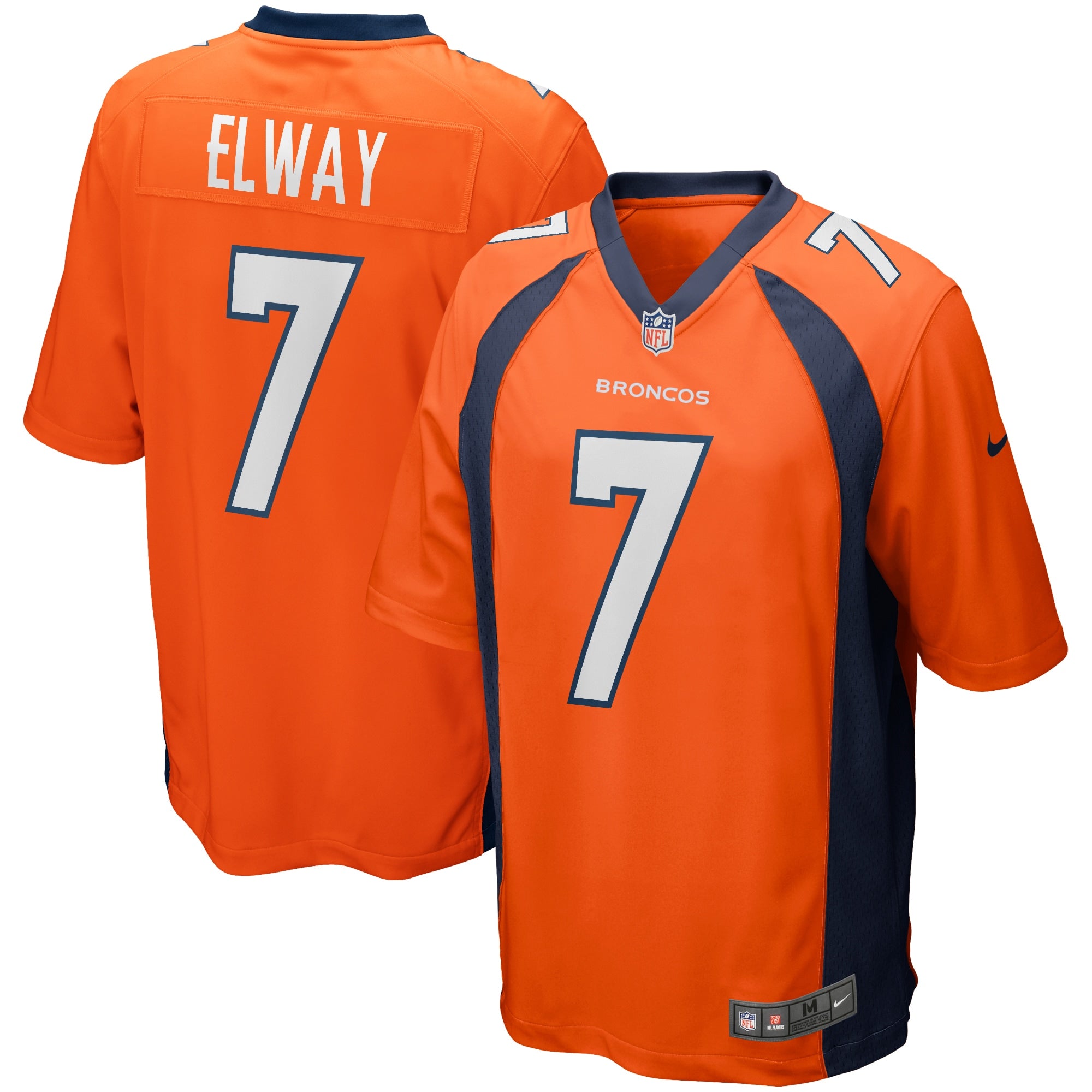 John Elway Denver Broncos Nike Retired Player Jersey - Navy/Orange