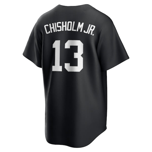 Jazz Chisholm Jr. New York Yankees Nike  Replica Player Jersey - Black