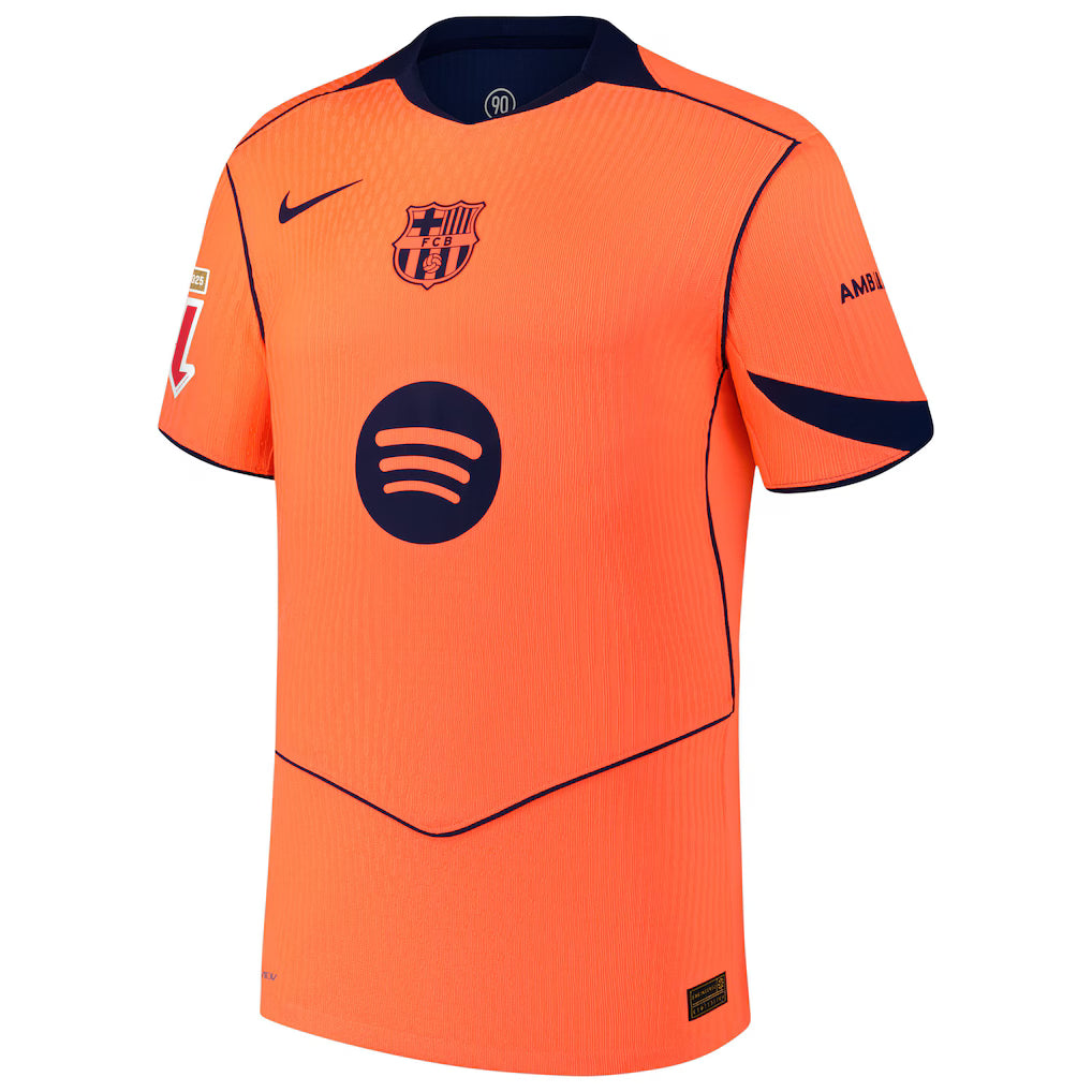 Barcelona Nike 2025/26 Third Replica Jersey - Orange