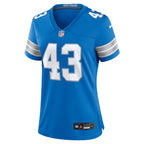 Jake Bates Detroit Lions Nike Women's Team Game Jersey -  Blue