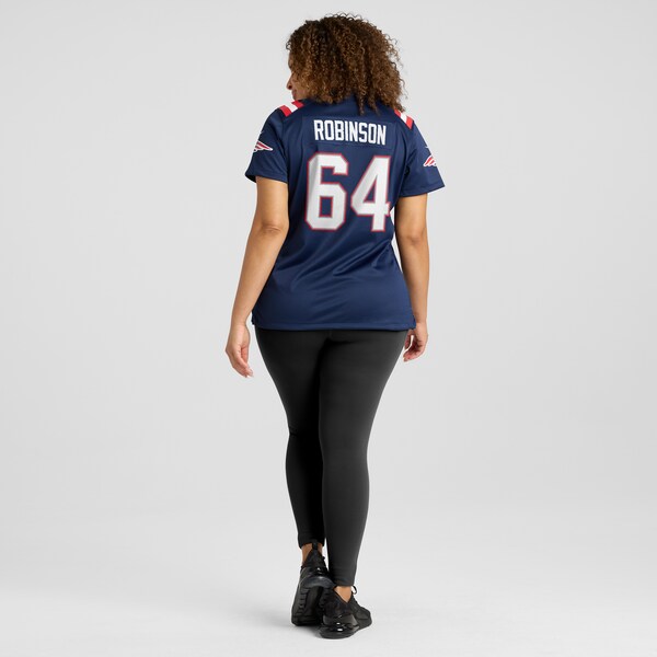 Layden Robinson New England Patriots Nike Women's  Game Jersey -  Navy