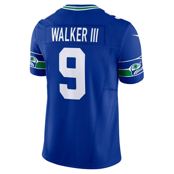 Kenneth Walker III Seattle Seahawks Nike 50th Season Vapor F.U.S.E. Limited Jersey - Royal/College Navy
