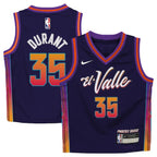 Kevin Durant Phoenix Suns Nike Toddler 2023/24 Swingman Replica Jersey - City Edition - Purple