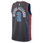 Shai Gilgeous-Alexander Oklahoma City Thunder Nike Unisex Swingman Jersey - Icon Edition - Gray