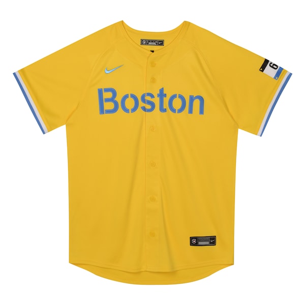 Rafael Devers Boston Red Sox Nike Preschool City Connect Limited Player Jersey - Gold