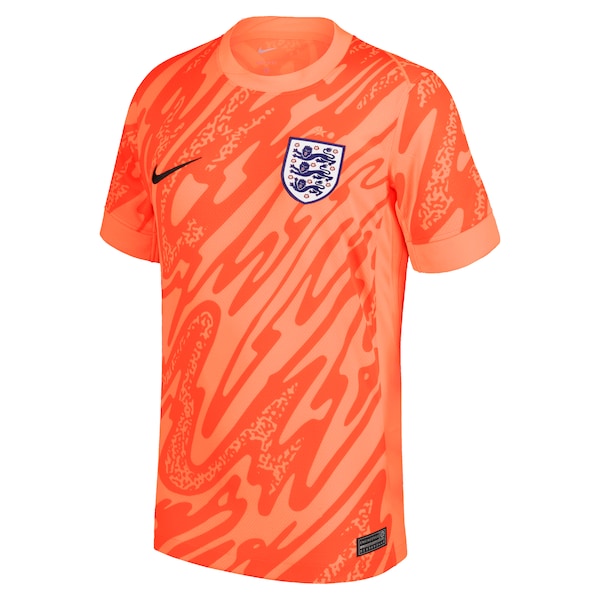 England National Team Nike 2024 Goalkeeper Replica Stadium Jersey - Orange