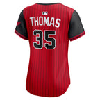 Frank Thomas Chicago White Sox Nike Women's 2025 City Connect Limited Retired Player Jersey - Red/Black
