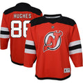 Jack Hughes New Jersey Devils Preschool Home Replica Player Jersey - Red