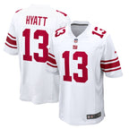 Jalin Hyatt New York Giants Nike  Game Jersey -  White/Royal