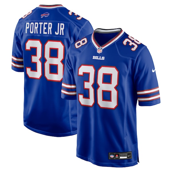 Daryl Porter Jr Buffalo Bills Nike Team Game Jersey -  Royal