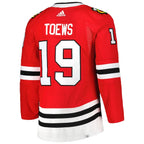 Jonathan Toews Chicago Blackhawks adidas  Primegreen Authentic Pro Player Jersey - Red/White