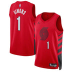 Anfernee Simons Portland Trail Blazers Jordan Brand Unisex Swingman Jersey - Statement Edition - Red