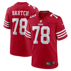 Ben Bartch San Francisco 49ers Nike  Game Jersey -  Scarlet