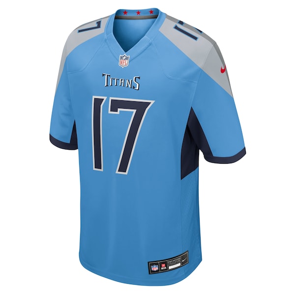 Chimere Dike Tennessee Titans Nike Team Game Jersey -  Light Blue
