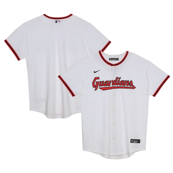 Cleveland Guardians Nike Toddler Home Blank Replica Jersey - White