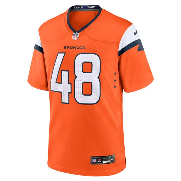 Mitchell Fraboni Denver Broncos Nike Team Game Jersey -  Orange
