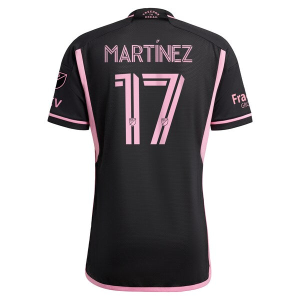 Josef Martinez Inter Miami CF adidas 2024 La Noche Authentic Player Jersey - Black
