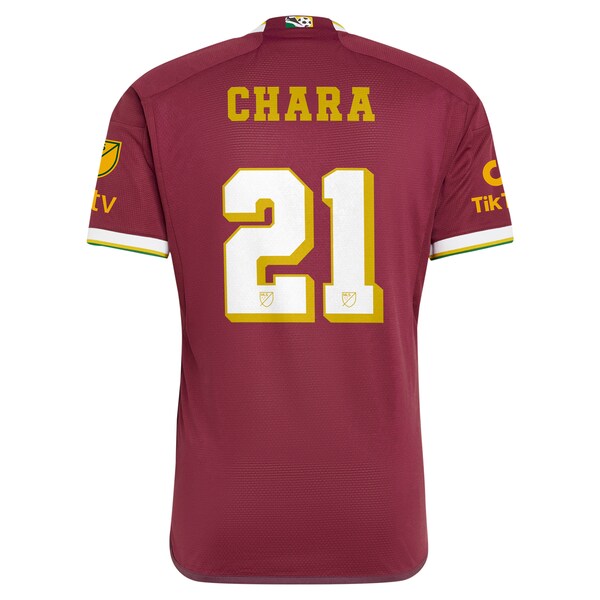 Diego Chara Portland Timbers adidas 2024 Archive Authentic Jersey - Red